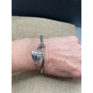 EPJ Hot Air Balloon Bracelet Snake Chain Charm Bracelet